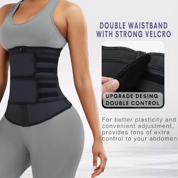 Yianna Latex Waist Trainer - Picture 3 of 7